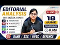 18 June 2026 | The Hindu Editorial Analysis | RC, Vocabulary, Grammar & Skimming | Oliveboard