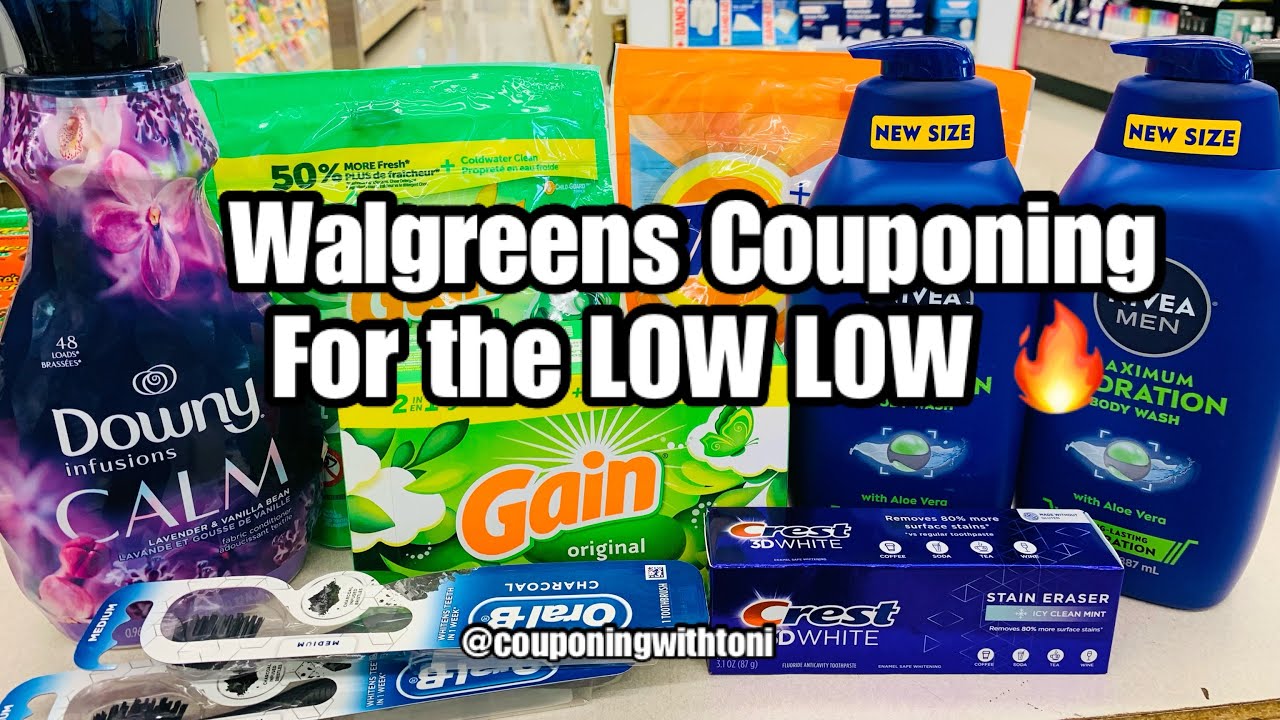Walgreens Couponing 8/29/23 ALL DIGITAL COUPONS 🔥$33 Back In Rewards ...