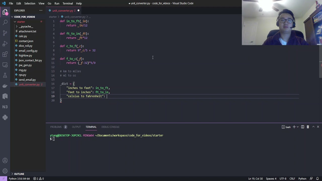 Super Simple Python: Unit Convertor - YouTube
