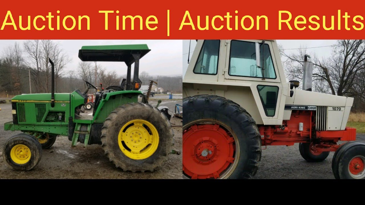 Auction Time Auction Results YouTube