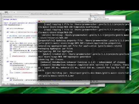 Grails with Google App Engine for Java 2011