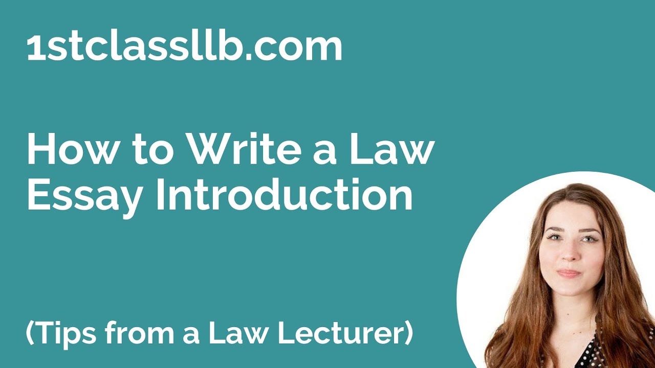 how to write a law essay a level