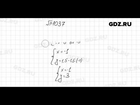Видео уроки по алгебре 7 класс мерзляк полонский якир номер 1037