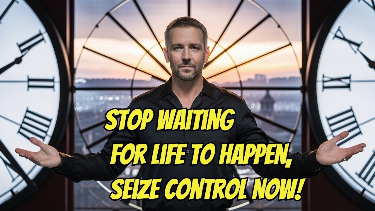 Stop Waiting for Life to Happen Seize Control Now! - YouTube