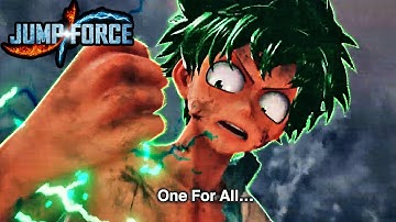 JUMP FORCE - NEW Deku and Asta GAMEPLAY Reveal Trailer! Jump Festa 2018!