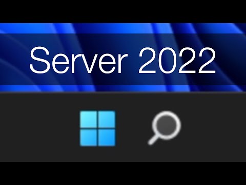 Windows Server 2022 with Windows 11 UI!