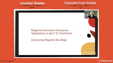 Meet Magento India 2021 | ADOBE KEYNOTE | Jonathan Roeder