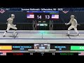 FINAL - Div 2 Men's Saber ( Li v Kang ) - Summer Nationals- Milwaukee, WI – 2025