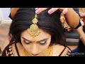 beautiful bridal Juda hairstyle & Tikka setting step by step for beginners/Pooja Chaudhary