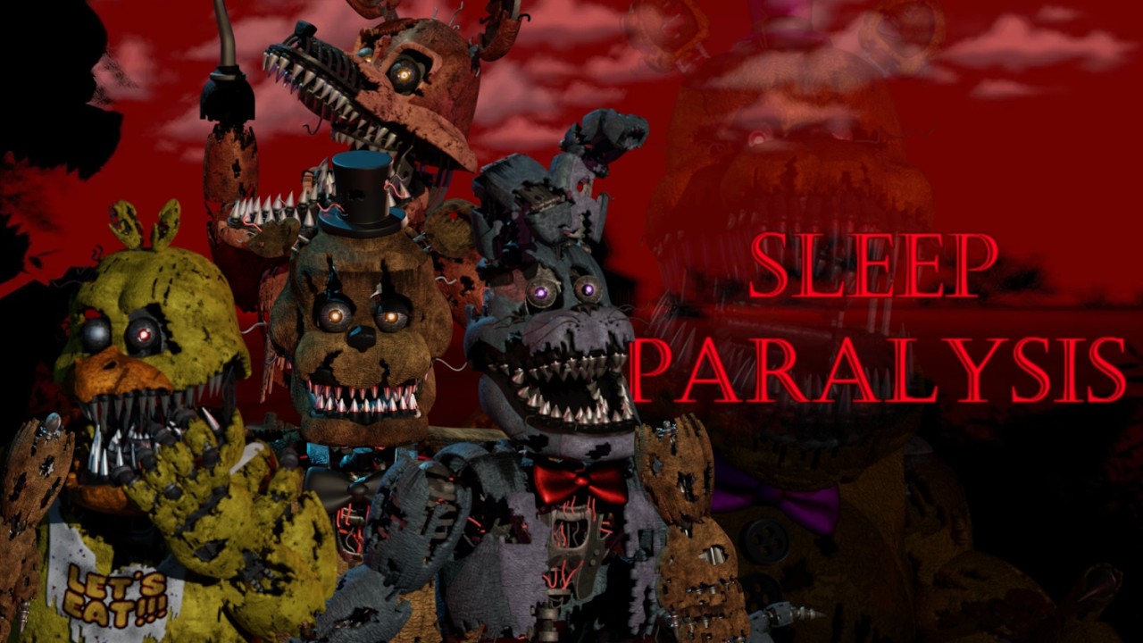 Сонный паралич | Что если бы Friday Night Funkin' против FNaF 4 был реальностью [ФАН-МЕЙД] [+ВОКА...