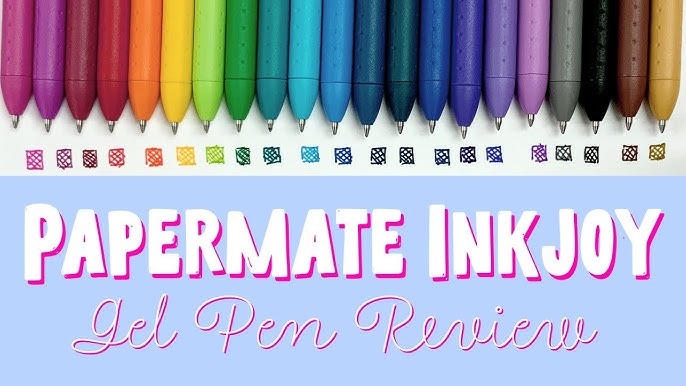 ✓ How To Use Paper Mate InkJoy Gel Pen Review 