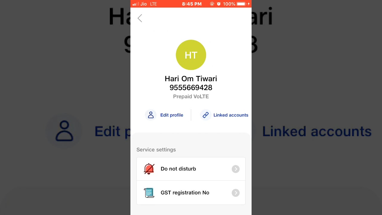 How to know alternate mobile no in Jio