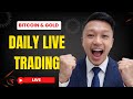 BTC  &amp; Gold Live Trade Session | Price Action &amp; market Analysis