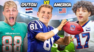 American Football met Mees Dix en Mootje