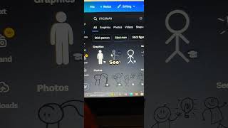 Stickman Characters in Canva #canvatips #canva #graphicdesign #graphicarts