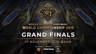 VOD:Kejuaraan Dunia MLBB 2019 Hari ke 7 Grand final ( ID )