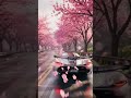 Koenigsegg Jesko🚀 Twin-Turbo V8 Hypercar🔥 1600 HP Performance Scenic Pink Blossom Road💎