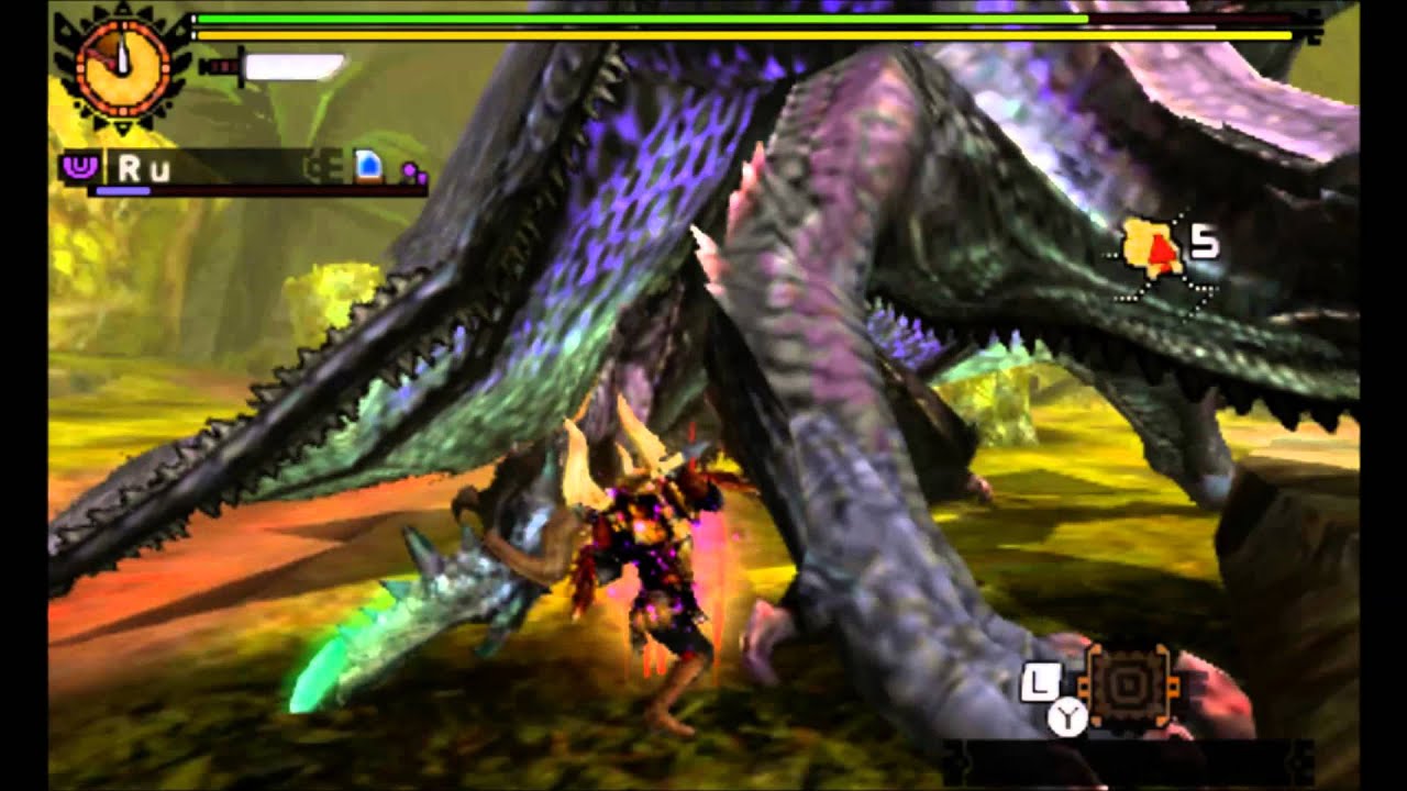 Mh4 上位 集会所 黒蝕竜 ゴア マガラ 発掘 大剣 3分28秒36hd Youtube