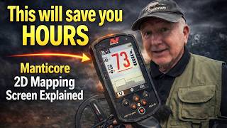 Minelab Manticore target identification dig less junk