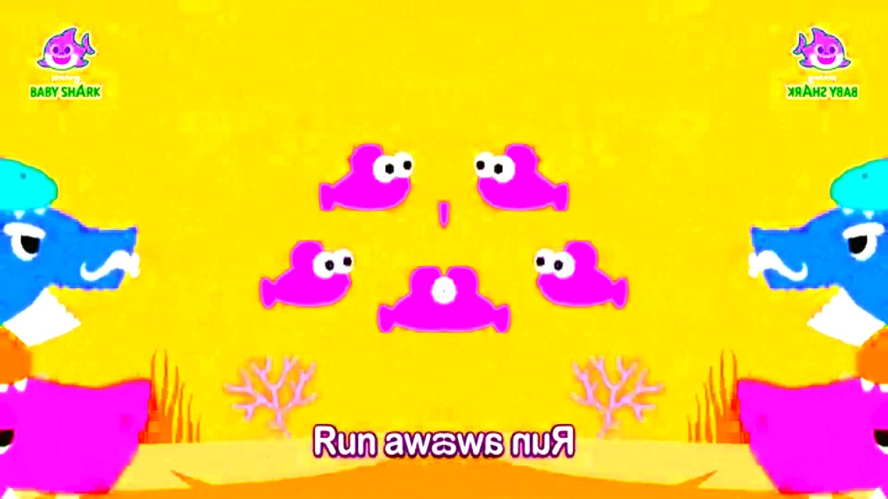 Baby Shark - Run Away Let's Go Hunt! Doo Doo Doo Mirror Effects:-( Sponsored by Preview 2 Effects)