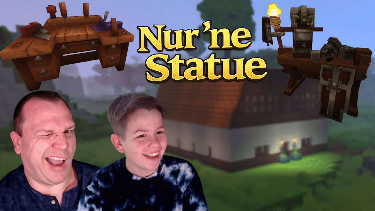 Vater baut Traumhaus, Sohn weckt Boss?! 😱 Hytale deutsch