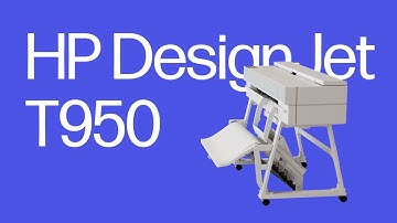 HP DesignJet T950 Printer Series Product Video