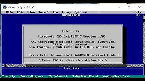 QBASIC In Nepali: Write A Program To  Print the CUBE of first 10th numbers in QBASIC By NP Rijal