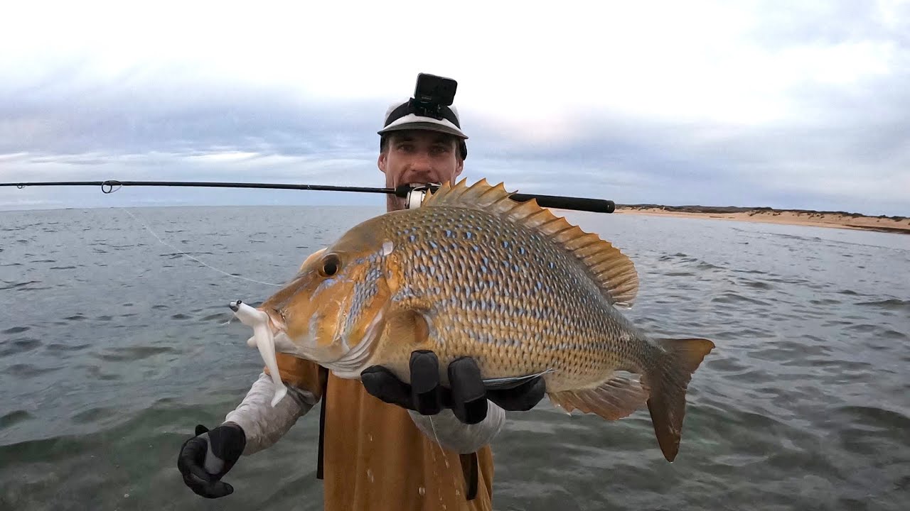 Land based fishing Exmouth Western Australia. YouTube