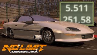 5.4-5.5 93 Camaro Tune - No Limit Drag Racing 2