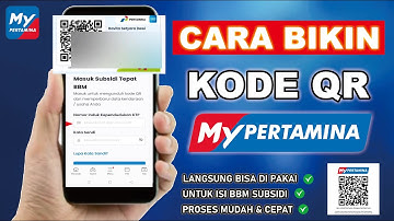 Cara DAFTAR Akun My Pertamina Dapat BARCODE | Cara Daftar SUBSIDI TEPAT Mypertamina