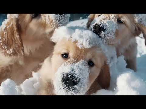 OPEN AI SORA Snow Dogs Demo