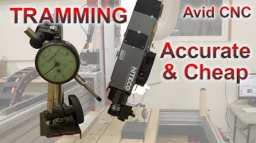 CNC Build Ep 4: How to Tram a CNC - Cheap and Accurate! About $60 in tools to align the spindle