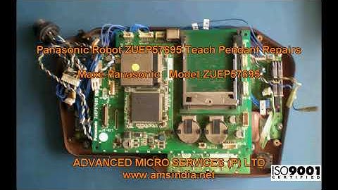 Panasonic Robot ZUEP57695 Teach Pendant Repairs@amsindia.net