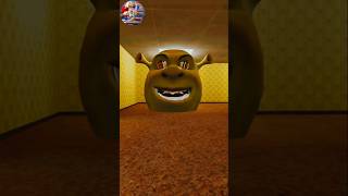 Shrek Attack in Backrooms🤦#babypeach #memes #funny #luigi #gmod #shorts