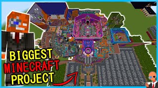 I built all of FNAF Security Breach in Minecraft and made it functional (World Download)