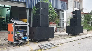 bộ aray nhỏ gọn khủng demo cho anh tuấn tiền giang .ae tham khảo liên hệ Hùng JBL 0936019001