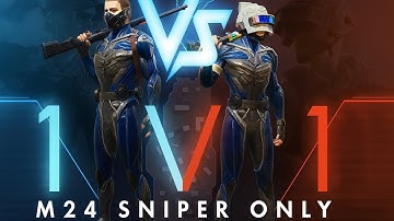 1v1 WITH M24 ONLY 😱