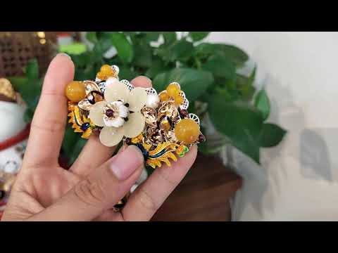 Kẹp tóc đá lưu ly và mã não cao cấp – phượng hoàng tái sinh | Tổng hợp những thông tin về xược tóc nữ chi tiết