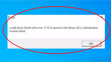 FIX LoadLibrary failed with error 1114: A dynamic link library (DLL) initialization routine failed