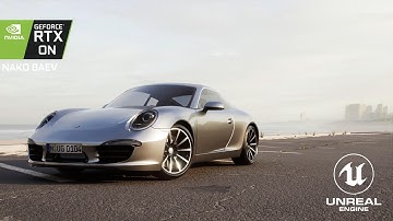 Porsche 911 | 4K | Real-Time Automotive Ray Tracing using Unreal Engine 4