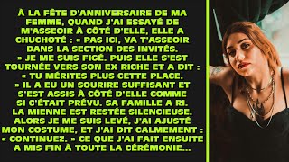 « Ma femme m'a rejeté : "Pas aujourd'hui. Mon amant n'aime pas m'avoir après toi." Vengeance. Un