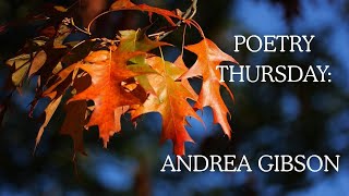Poetry Thursday:  Andrea Gibson