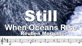 Still (When the Oceans rise) The beautiful Hillsong as a Bb trumpet play along.