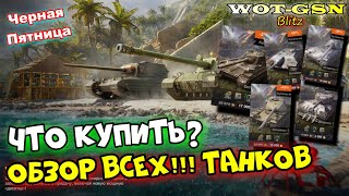 ОБЗОР ВСЕХ ТАНКОВ!!! Что купить? Чёрная пятница в wot Blitz 2023 | WOT-GSN