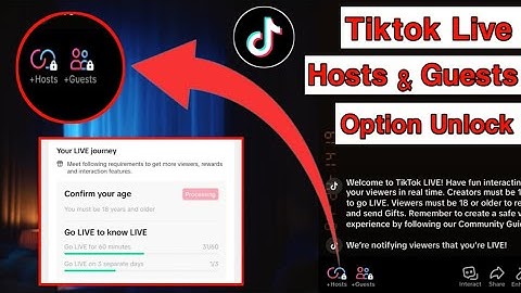 TikTok Live Hosts and Guests Opstion Unlocked Problem Solved | TikTok Live Settings | Hosts & Guests