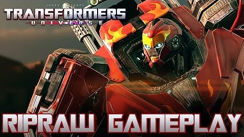 Transformers Universe Gameplay - RIPRAW - Heavy Lifter!