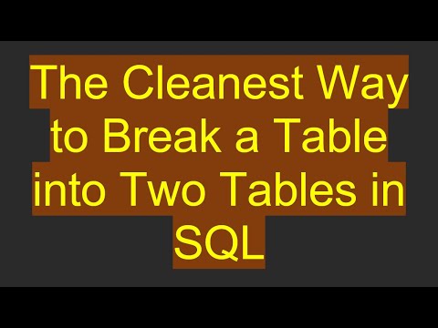 The Cleanest Way