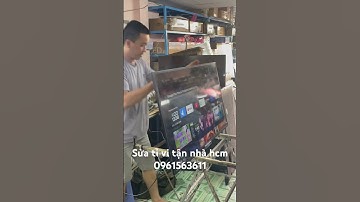 Xử lý lỗi sọc màn hình Tivi Sony 47w804 . #tivisocmanhinh #thaymanhinhtivi #tivisony #suativitannha