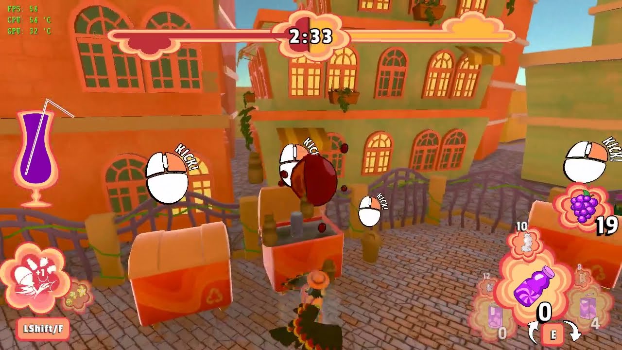 Grape Juice City Gameplay PC - 2023/06/11  