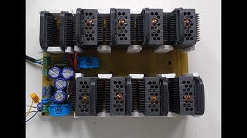 Modular solar grid-tie/on-grid inverter - full analog control, no MCU + analog MPPT